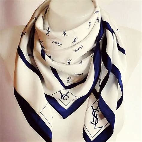 ysl neck scarf